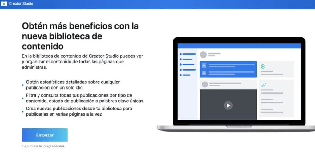 que es Creator Studio