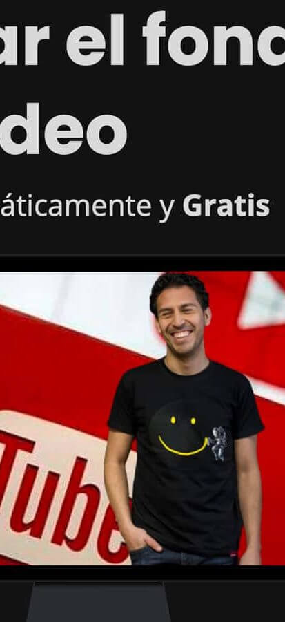 Cómo quitar el fondo de un video en segundos y reemplazarlo por otro