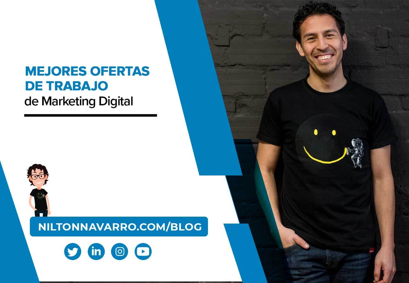 Nilton Navarro - Mejores ofertas de trabajo de Marketing Digital: TikTok, Nike, Amazon, Barcelona, Semrush…